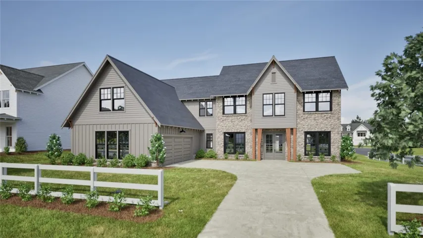 RENDERING of Auburn Farms Lot 22 - The Hunter B