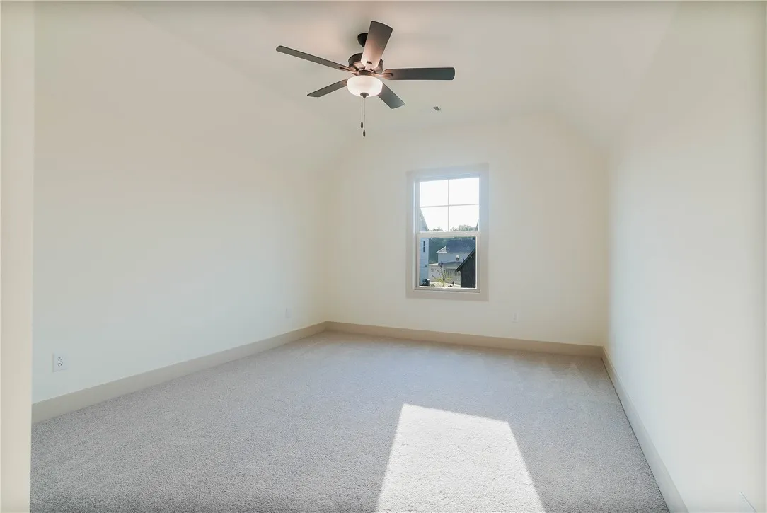 Carpet with comfort pad installed in Guest / Upstairs Bedrooms