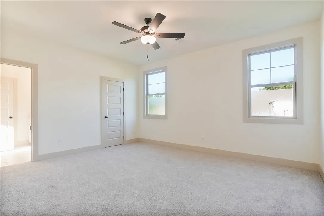 Carpet with comfort pad installed in Guest / Upstairs Bedrooms