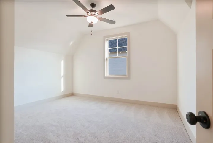 Carpet with comfort pad installed in Guest / Upstairs Bedrooms