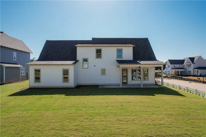 Rear Exterior Elevation
