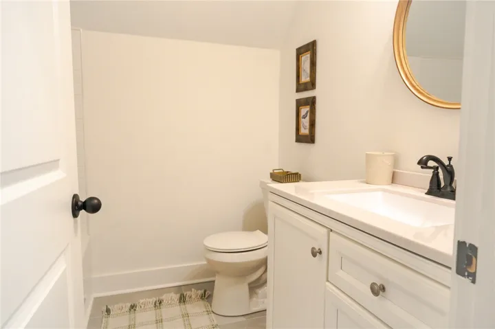 A well-appointed lavatory featuring clean lines and functional design.