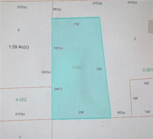 Visualize your future property's boundaries and dimensions with this clear plat map.