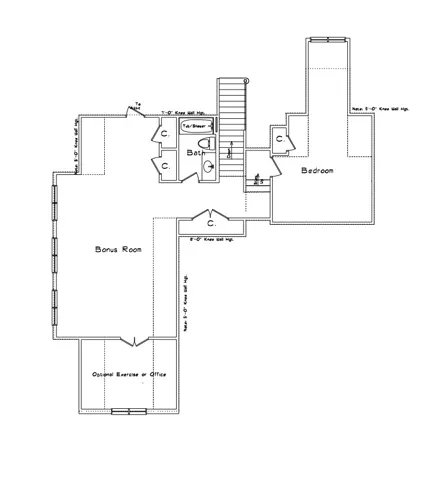 Visualize potential layouts and spatial relationships with this comprehensive floor plan.