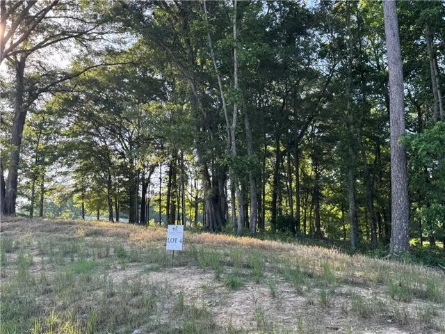 A generous, treed lot provides an ideal canvas for a custom home.