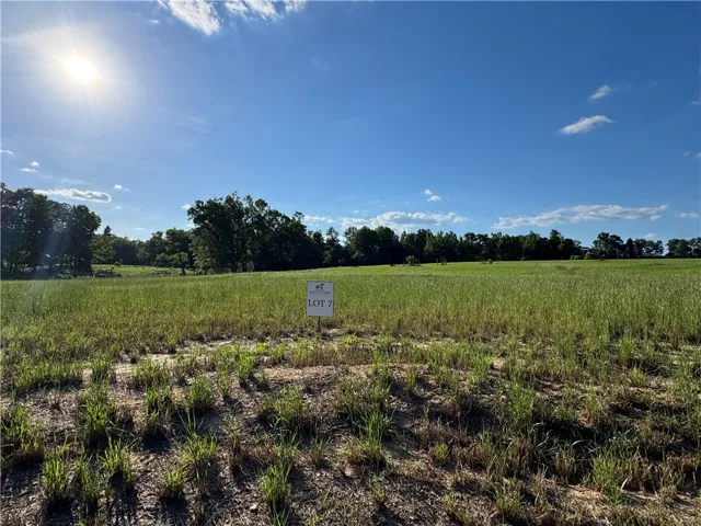 Cultivated acreage offers an ideal setting to establish a new homestead.