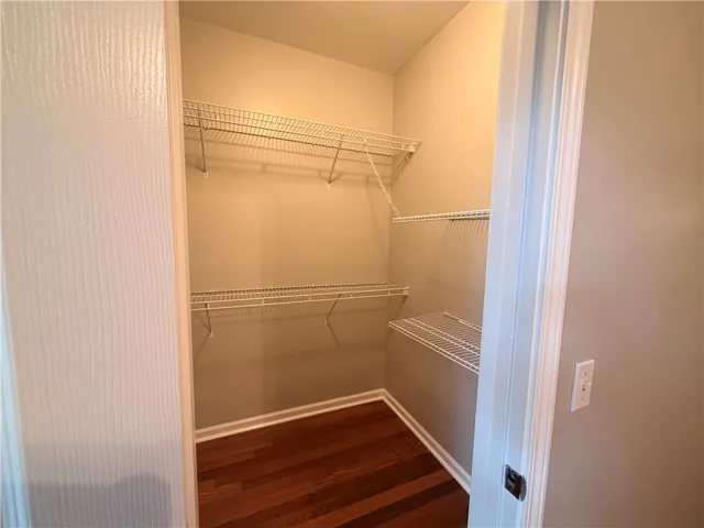 Bedroom three, walk-in closet.