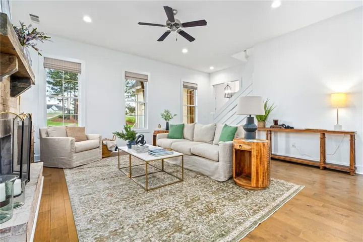 Open concept living room