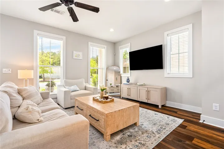 An open concept layout makes this home ideal for entertaining.