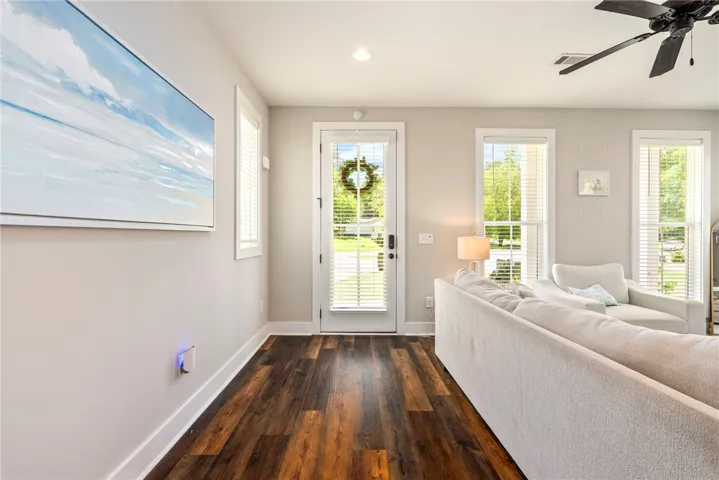 An open concept layout makes this home ideal for entertaining.