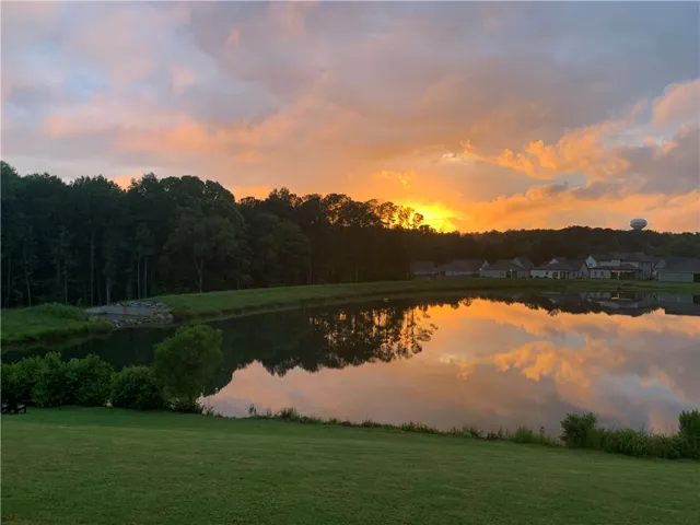 View from back patio taken by the homeowner