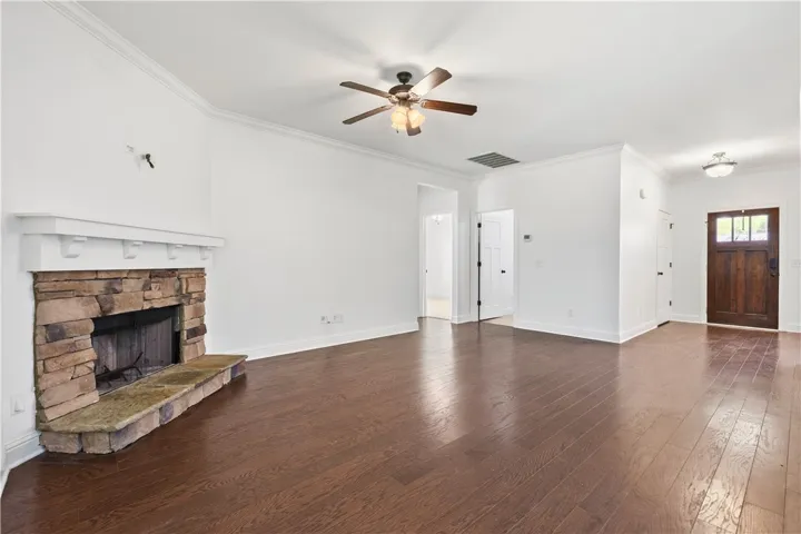 Cozy Fireplace & Open Living