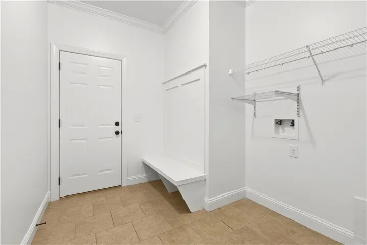 Convenient Laundry & Drop Zone