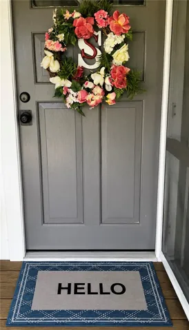 Front door entrance