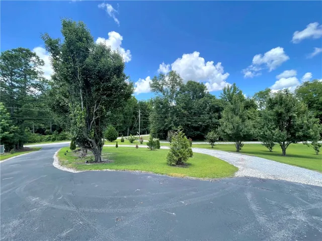Paved Circular Driveway