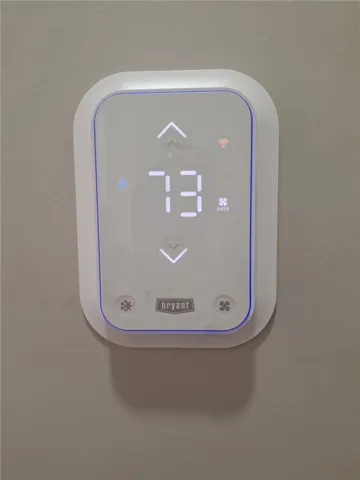 Achieve perfect comfort with this modern, user-friendly digital thermostat.