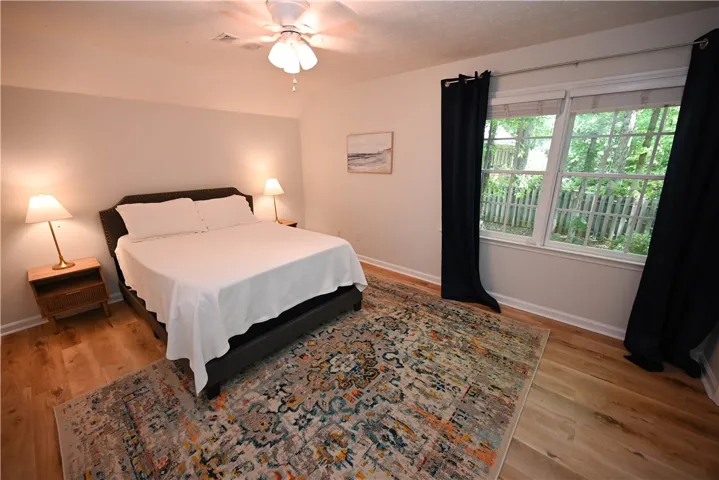 APARTMENT: Bedroom.