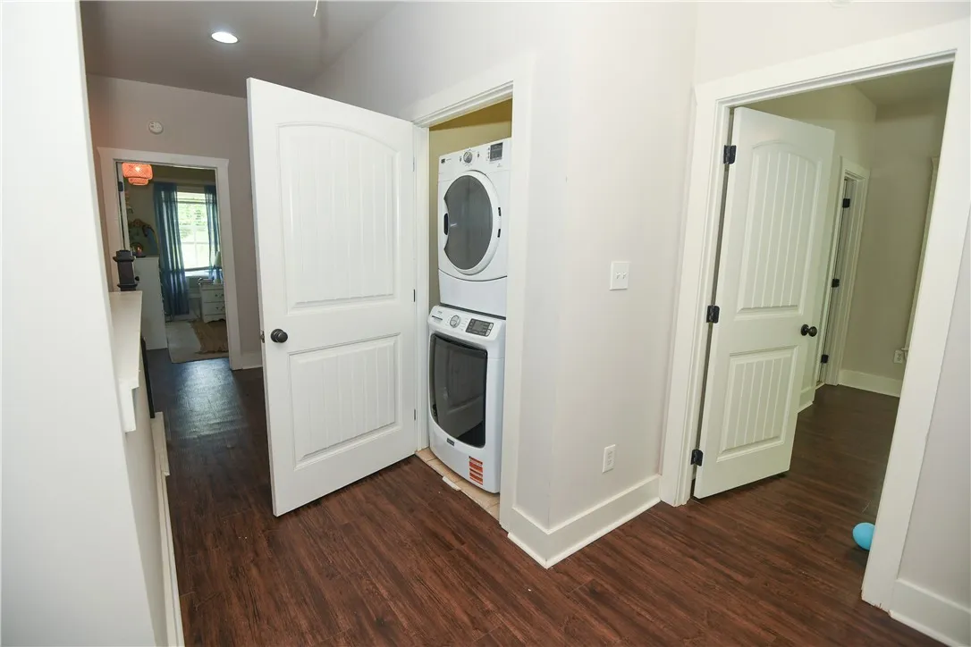 Updated washer and dryer.