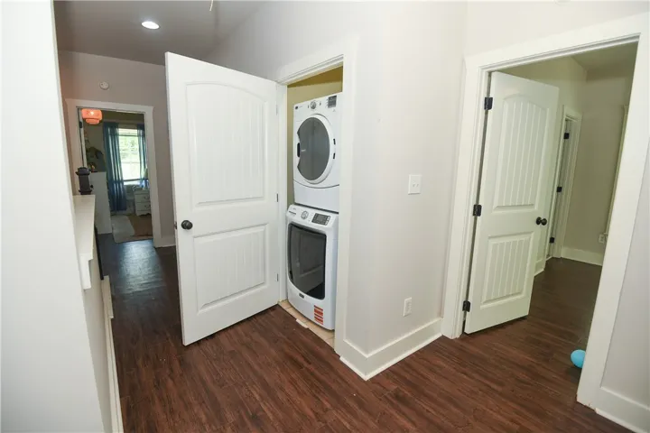 Updated washer and dryer.