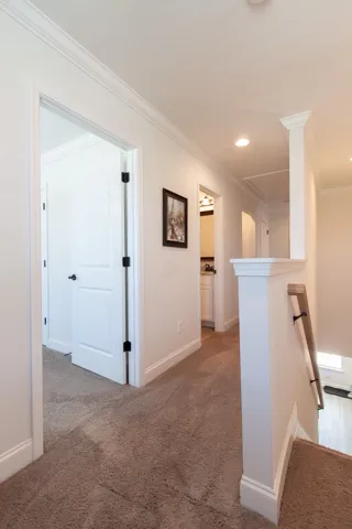 The upstairs is SPACIOUS!