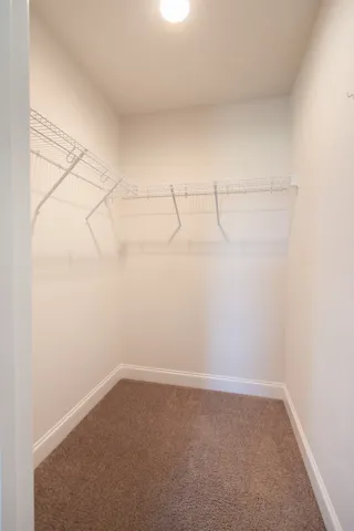 Huge walk in closet.