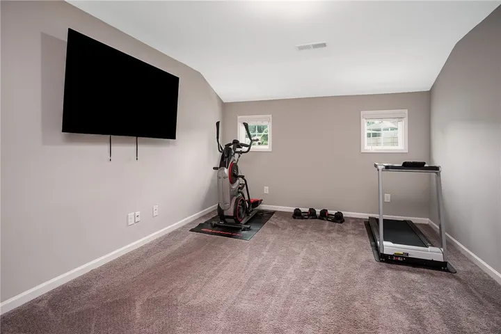 Create your perfect workout space in this dedicated exercise room.