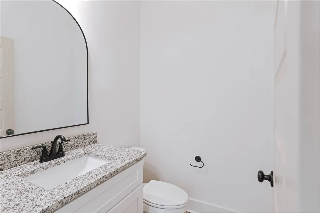 EXAMPLE PHOTOS of a completed Haley "A" floor plan