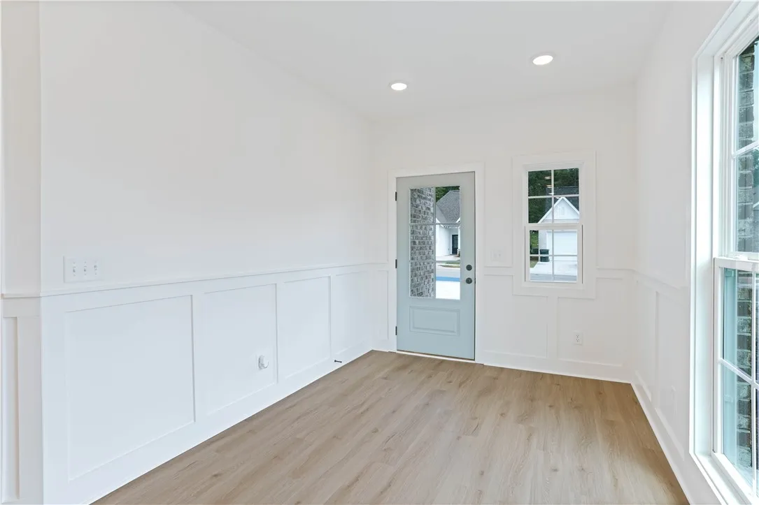 EXAMPLE PHOTOS of a completed Haley "A" floor plan