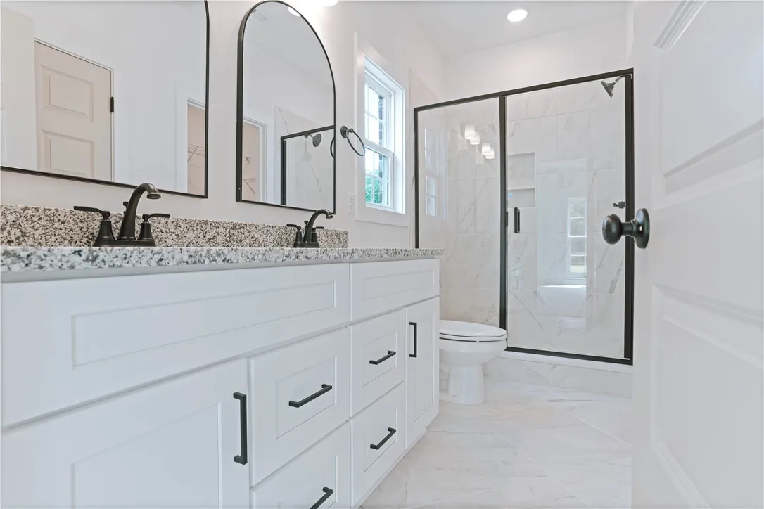 EXAMPLE PHOTOS of a completed Haley "A" floor plan