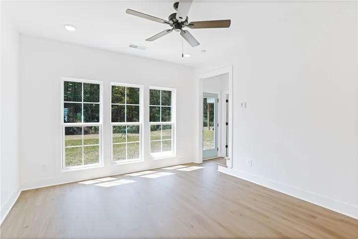 EXAMPLE PHOTOS of a completed Haley "A" floor plan