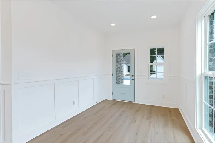EXAMPLE PHOTOS of a completed Haley "A" floor plan