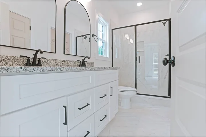 EXAMPLE PHOTOS of a completed Haley "A" floor plan