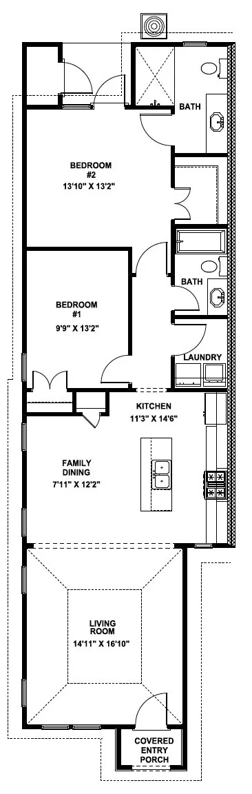 Northgate Duette 3D Floor Plan