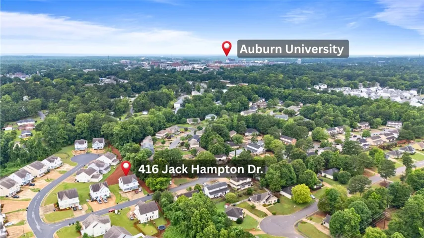 416 Jack Hampton Drive, Auburn, Alabama 36830