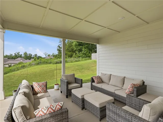 outdoor retreat.