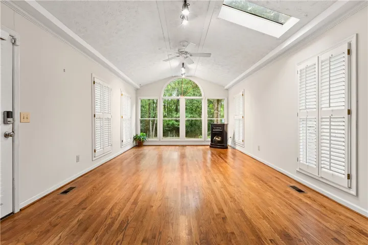 extension of living space/sunroom