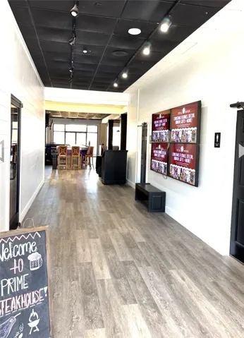 Entrance to clubhouse and prime steakhouse