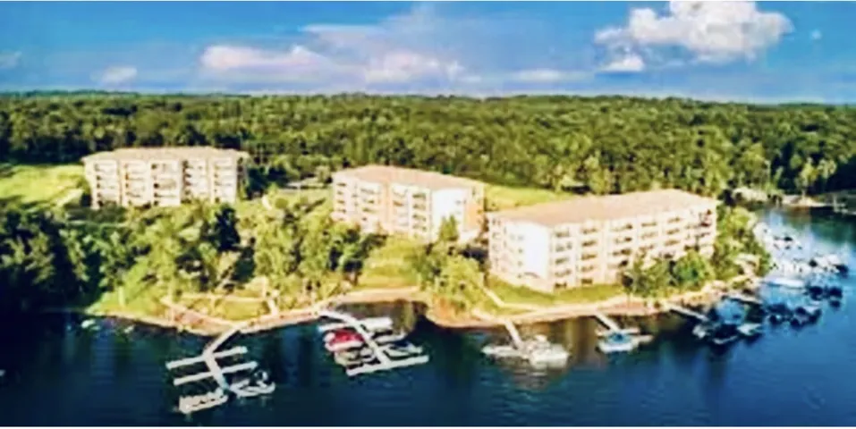 Lakeside condominiums offer picturesque waterfront living with convenient boat access.