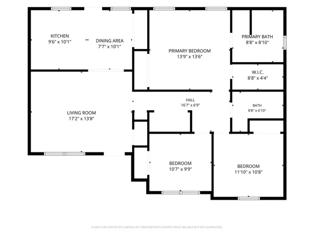 A well-organized floor plan showcasing distinct living, dining, and sleeping areas for optimal flow.
