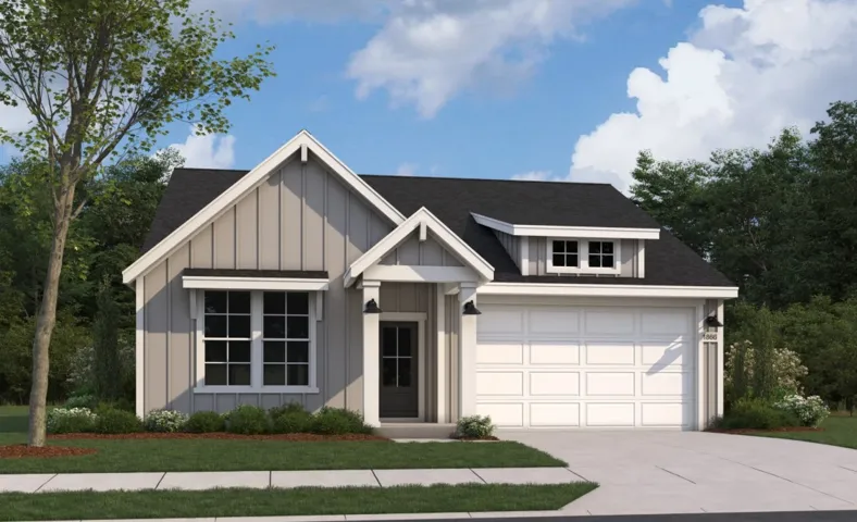 Rendering - Aurora Farmhouse Elevation