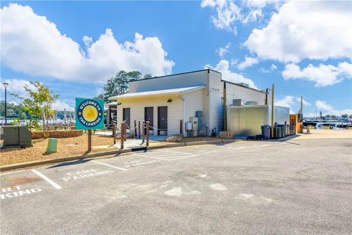 Welcome to The Landing, offering convenient waterfront access and ample parking.