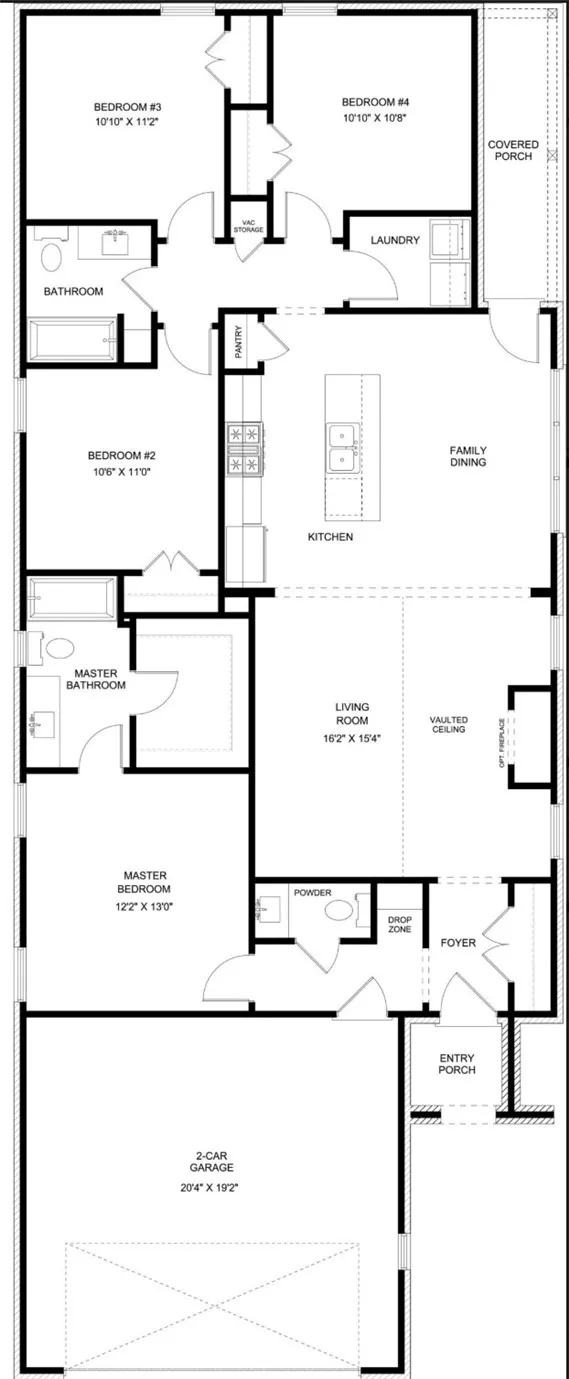 Hampton Floor Plan