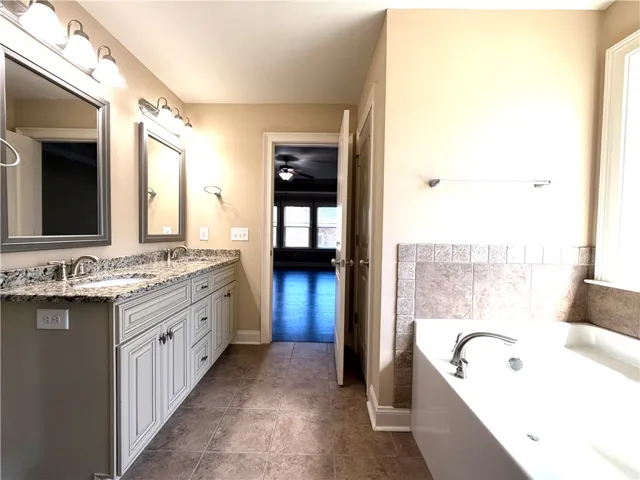 Master bathroom