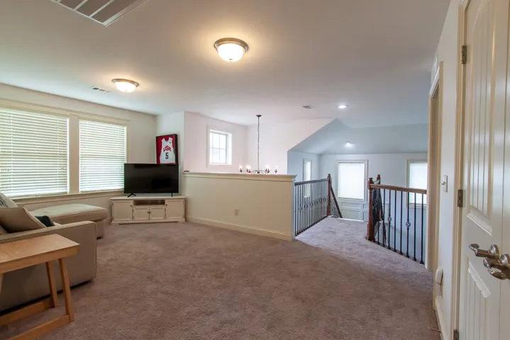 Loft area at top of stairs