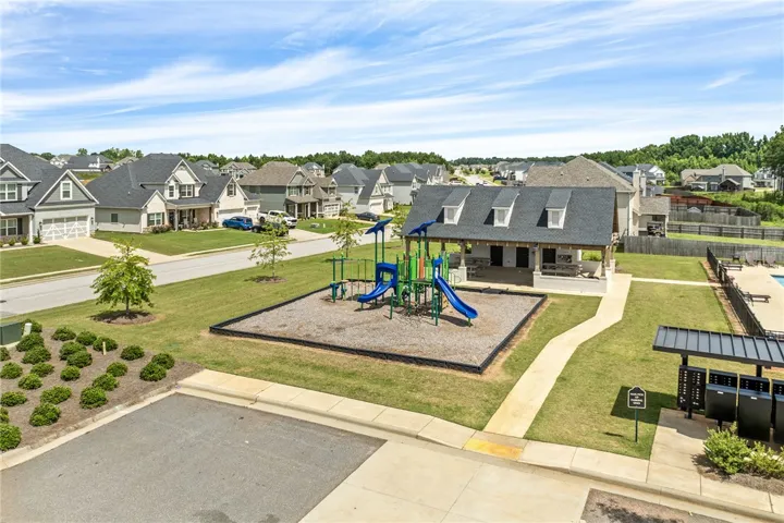 Neighborhood clubhouse and playground