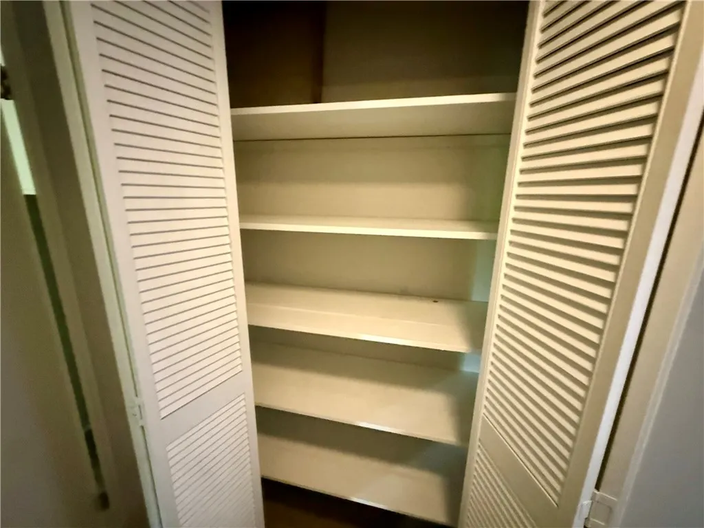 Ample storage solutions for organized living.