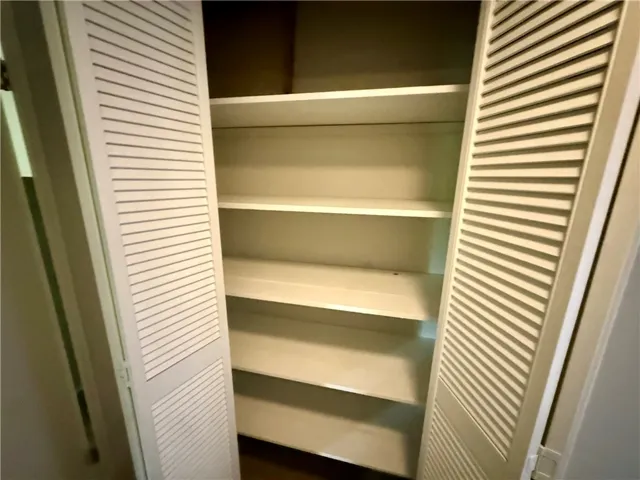 Ample storage solutions for organized living.