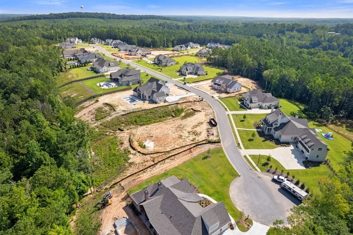 Surrounded by remarkable custom homes, lot 9 is the ultimate location.