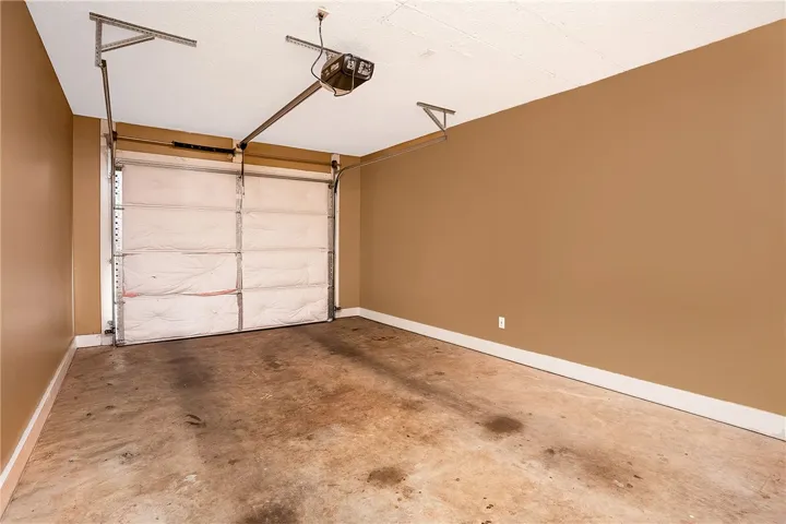 Secure parking is readily available in this well-maintained single-car garage.