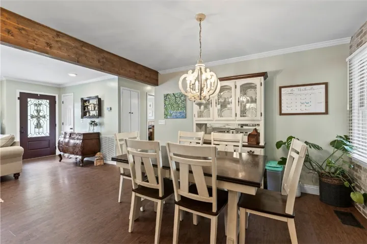 Beautiful dining room